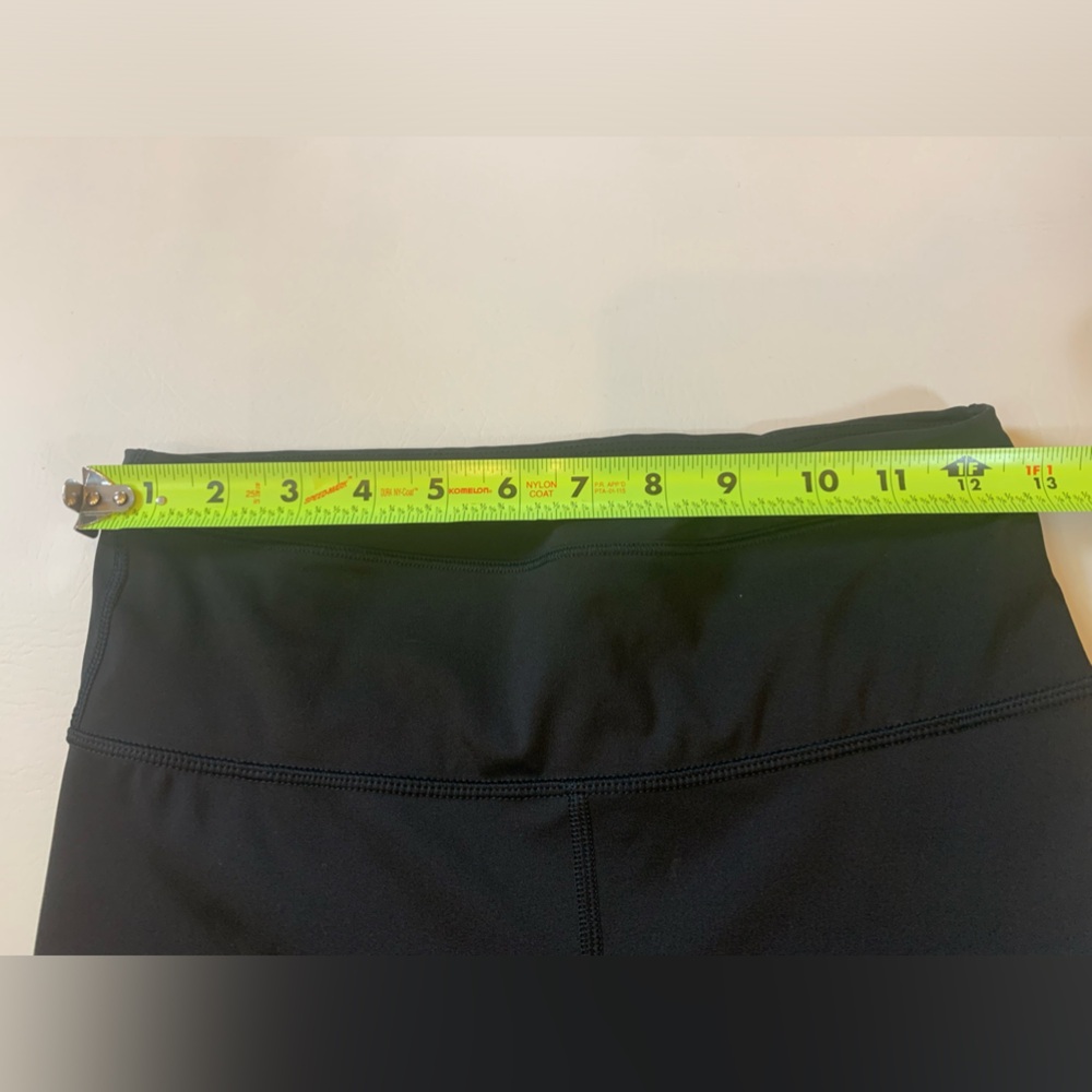 Athleta accelerated crop 3/4 black leggings size women’s small (bin CC) - Picture 8 of 10